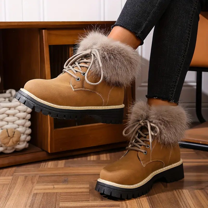 CozyChic-talvikengät turkissuikasilla