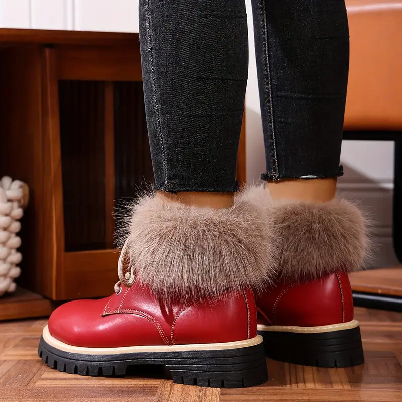 CozyChic-talvikengät turkissuikasilla