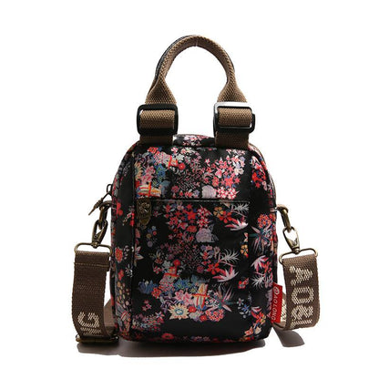 AOLONG™ Kukka-Canvas Crossbody Mini