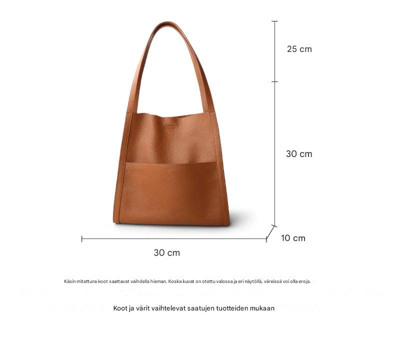 LuxeBag™ – Aito Nahkainen Olkalaukku Naisille