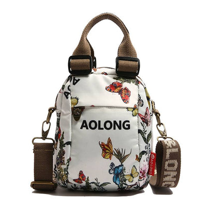 AOLONG™ Kukka-Canvas Crossbody Mini