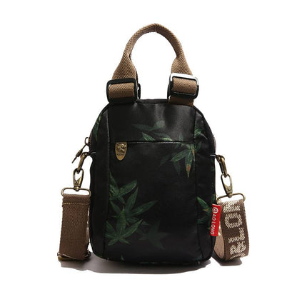 AOLONG™ Kukka-Canvas Crossbody Mini