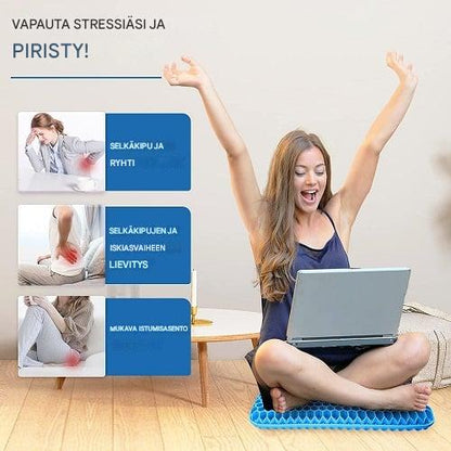 Ergonominen Painetta Vähentävä Istuinalusta