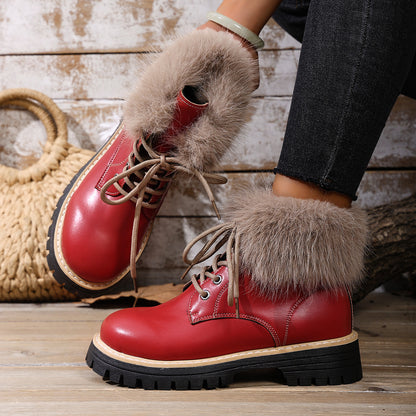 CozyChic-talvikengät turkissuikasilla