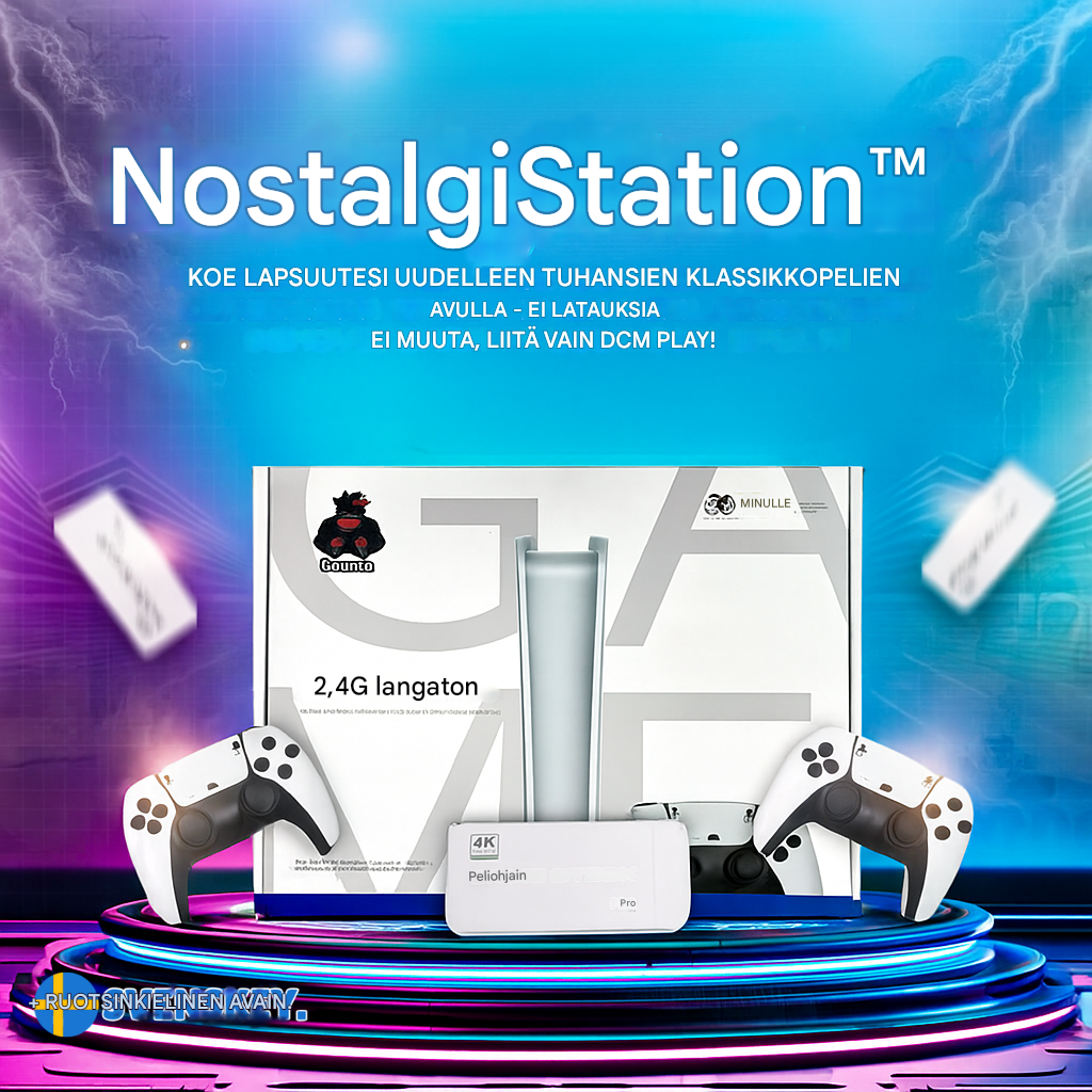 NostalgiStation™ Retro Pelikonsoli