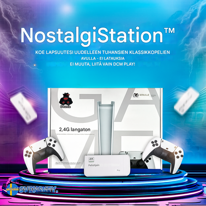 NostalgiStation™ Retro Pelikonsoli
