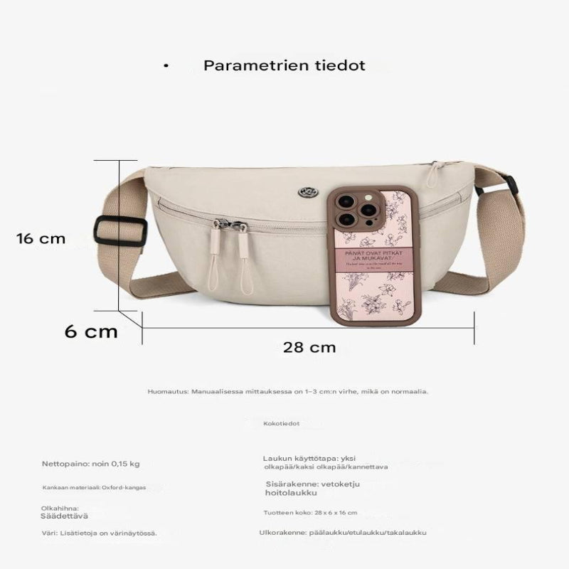 UrbanShell™ Crossbody-Laukku