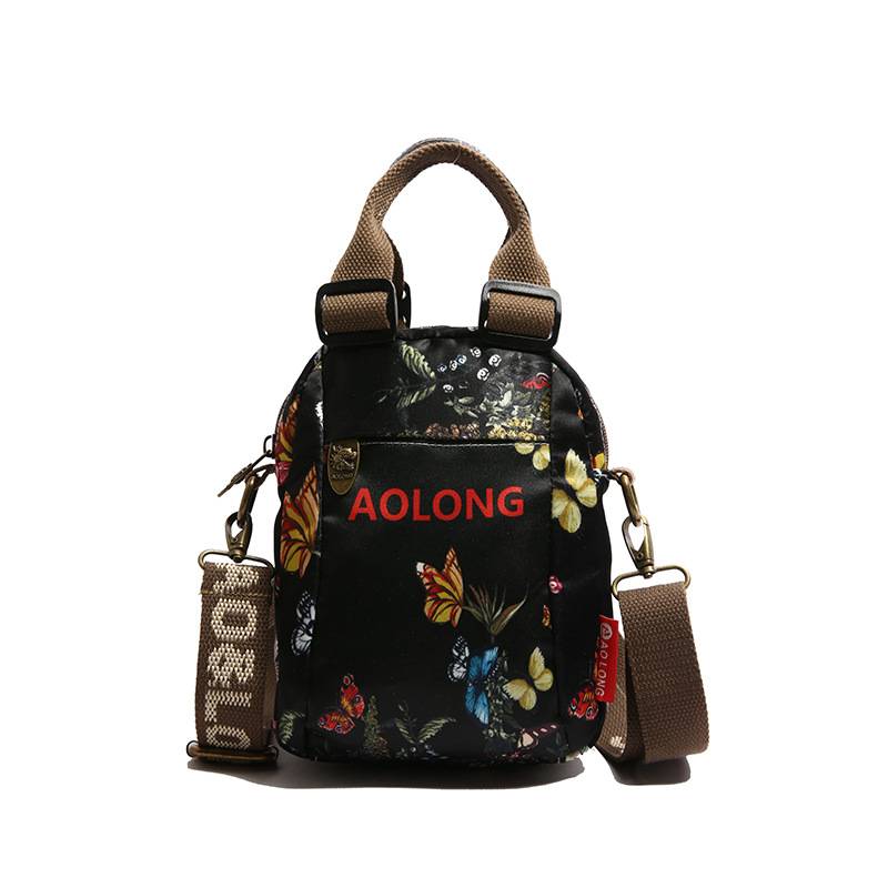 AOLONG™ Kukka-Canvas Crossbody Mini
