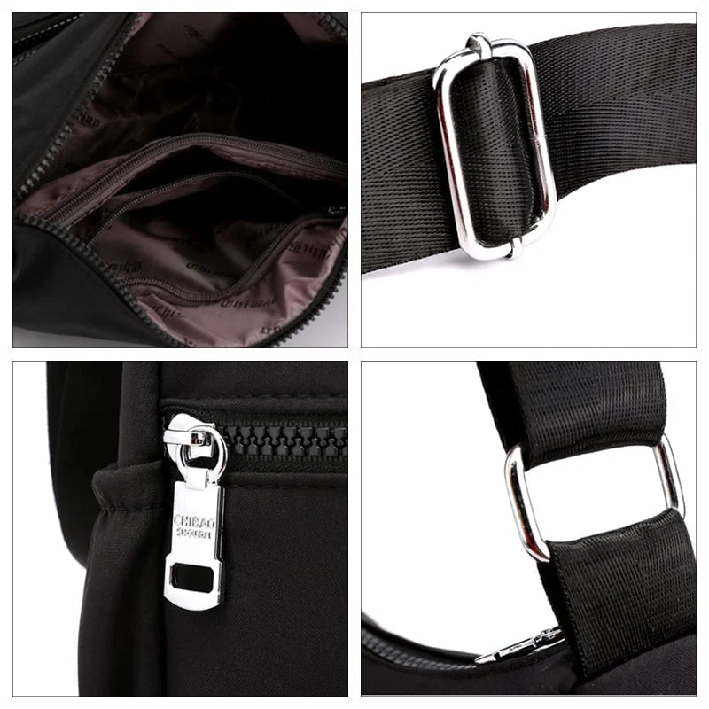 Flora Kirjailtu Olkalaukku