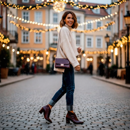 Chic Slouch Käärmenahkaiset Nilkkurit