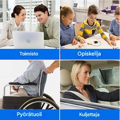 Ergonominen Painetta Vähentävä Istuinalusta