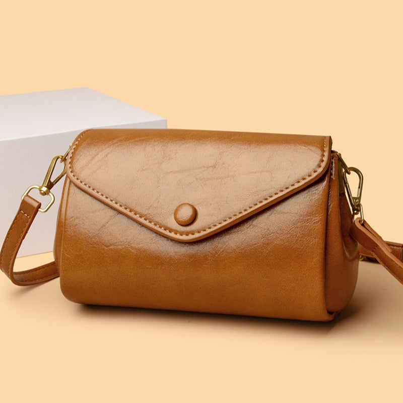 Luxe™ Aito Nahka Olkalaukku