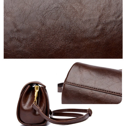 Luxe™ Aito Nahka Olkalaukku