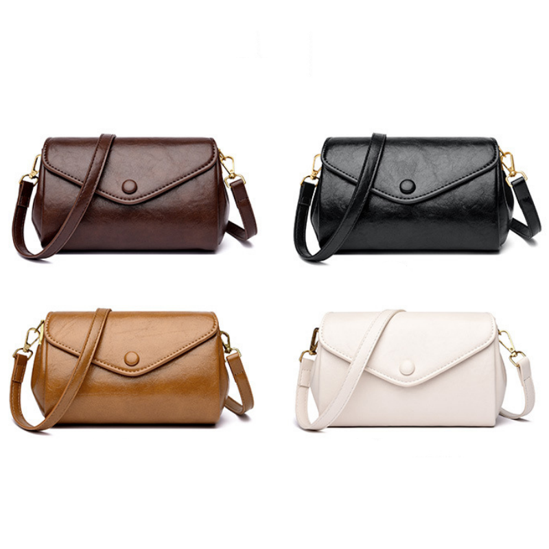 Luxe™ Aito Nahka Olkalaukku